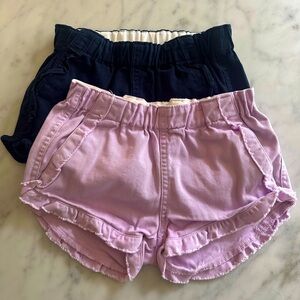 Crewcuts Girls Shorts Ruffle Sz 6 - Elastic Waist